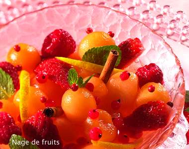 nage de fruits